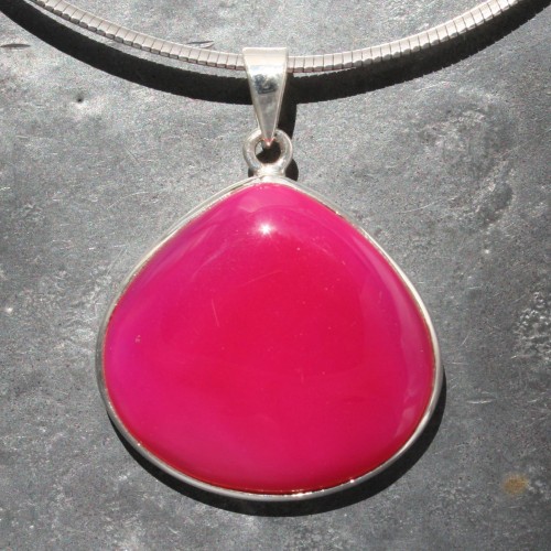 Pink Agate Pendant