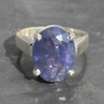 Tanzanite Faceted Ring
